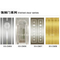 Vvvf Titanium Gold Mirror Home Elevator